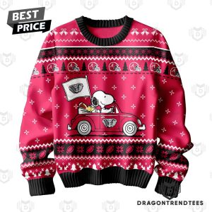 Snoopy x Alabama Crimson Tide Christmas Sweater