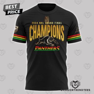 2024 NRL Grand Final Champion Penrith Panthers 3D T-Shirt