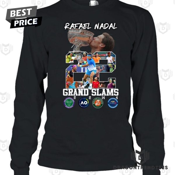 Rafael Nadal – Grand Slams Signature Unisex T-Shirt