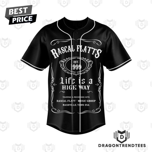 Rascal Flatts 1999-2024 25th Anniversary Baseball Jersey