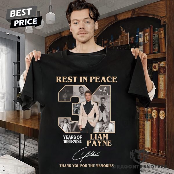 Rest In Peace Liam Payne 1993-2024 Signature Thank You For The Memories Unisex T-Shirt