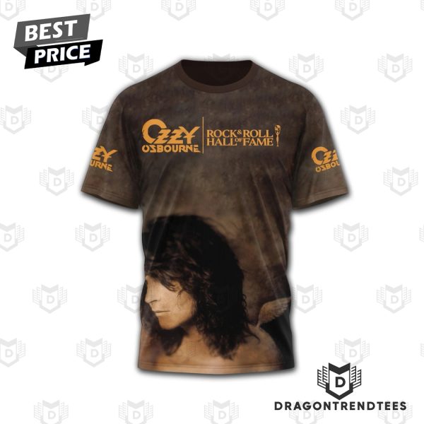 Rock & Roll Ozzy Osbourne Hall Of Fame 3D T-Shirt