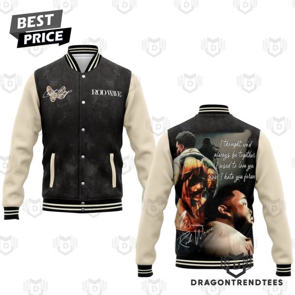 Rod Wave – Always Be Together Signature Baseball Jacket