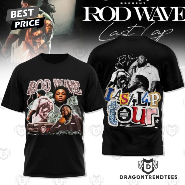 Rod Wave Last Lap Tour Signature 3D T-Shirt