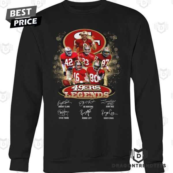 San Francisco 49ers Legends Signature Unisex T-Shirt