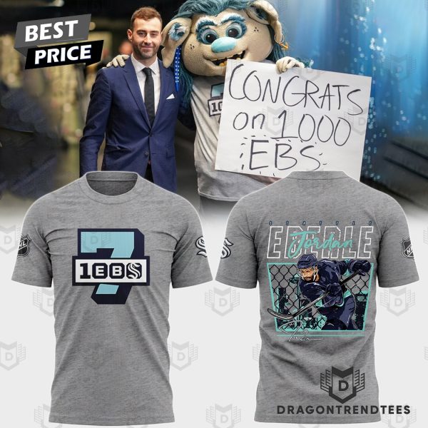 Seattle Kraken Jordan Eberle Ebs1000 3D T-Shirt