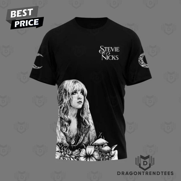 Stevie Nicks – Time Cast A Spell On You But You Wont Forget Me 3D T-Shirt – Black