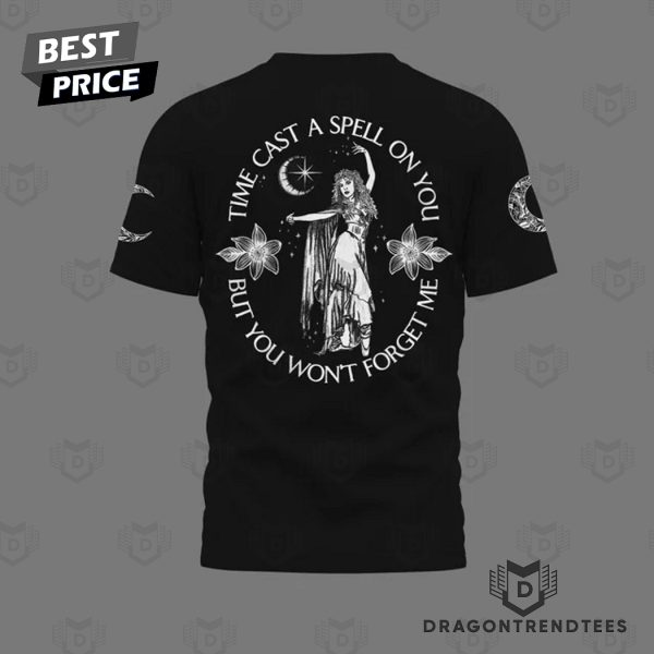 Stevie Nicks – Time Cast A Spell On You But You Wont Forget Me 3D T-Shirt – Black