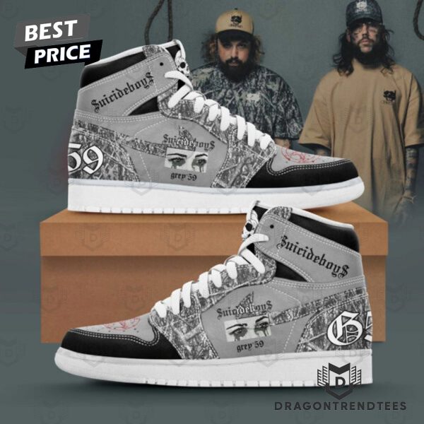 Suicideboys Grey 59 Air Jordan 1 High Top – Grey