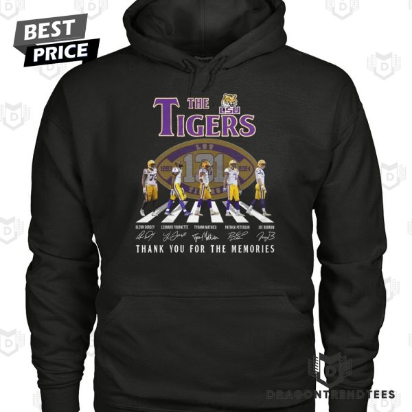 The LSU Tigers 1893-2024 Signature Thank You For The Memories Unisex T-Shirt