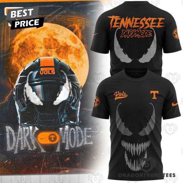 Tennessee Volunteers Dark Mode Venom 3D T-Shirt