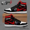 Personalized New York Yankees Fanatics Black 2024 American League Division Series Champions Locker Room Air Jordan 1 High Top