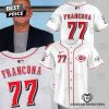 Terry Francona Cincinnati Reds Signature Baseball Jersey – Red