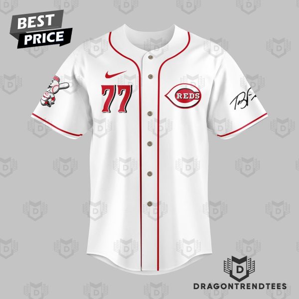 Terry Francona Cincinnati Reds Signature Baseball Jersey