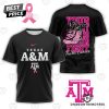 Texas A&M Aggies Your Fight Is Our Fight Tackle Cancer 3D T-Shirt