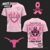 Texas Longhorns – Tackle Breast Cancer 3D T-Shirt – Black