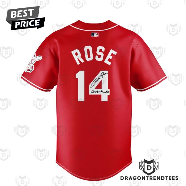 Thanks For The Memories Pete Rose Signature Baseball Jersey