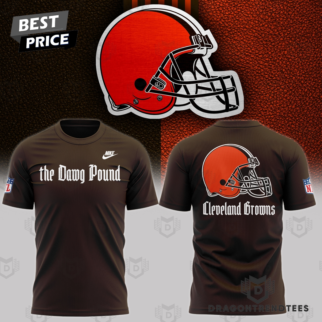 The Dawg Pound 2024 Cleveland Browns 3D T-Shirt The Dawg Pound 2024 Cleveland Browns 3D T-Shirt