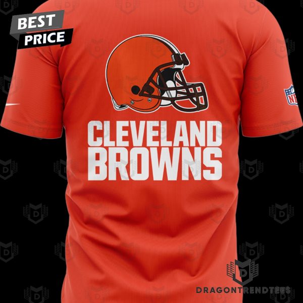 The Dawg Pound 2024 Cleveland Browns 3D T-Shirt – Orange