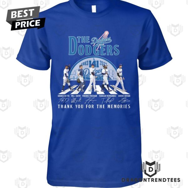 Los Angeles Dodgers Thank You For The Memories Unisex T-Shirt