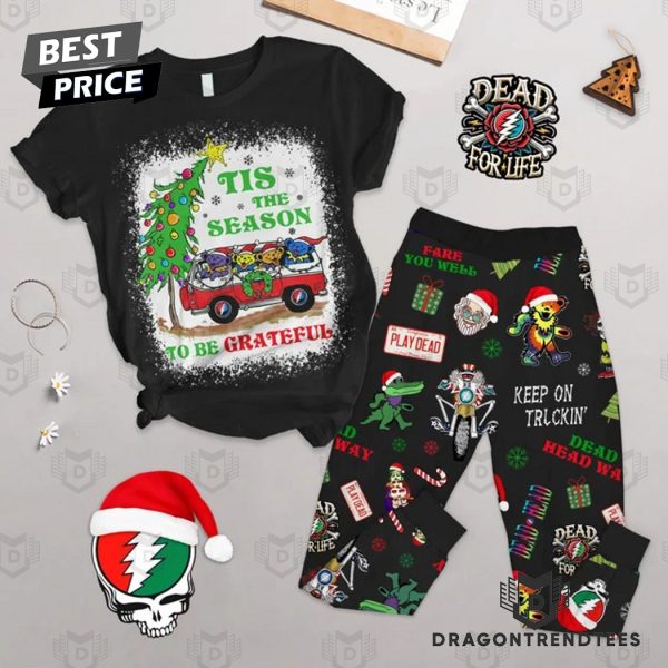 Tis The Season To Be Grateful – Grateful Dead Pajamas Set