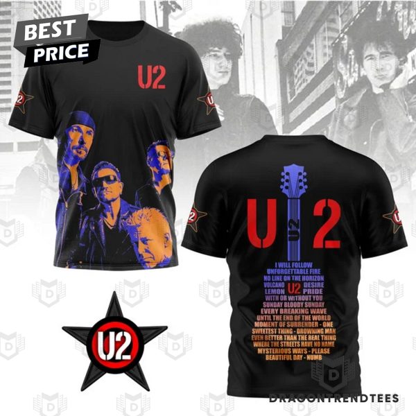 U2 – I Will Follow 3D T-Shirt