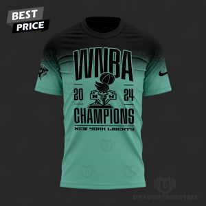 New York Liberty Champions 2024 3D T-Shirt