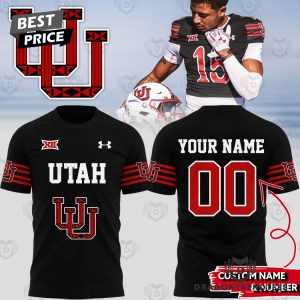 2024 Utah Utes Football Team 3D T-Shirt