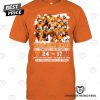 The Tennessee Volunteers 1981-2024 Signature Thank You For The Memories Unisex T-Shirt