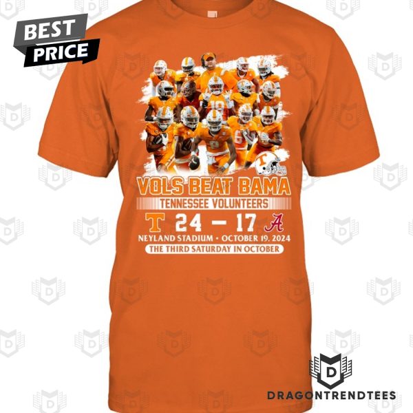 Vols Beat Bama Tennessee Volunteers Unisex T-Shirt