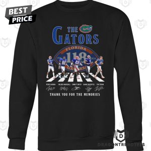 The Florida Gators 1906-2024 Signature Thank You For The Memories Unisex T-Shirt