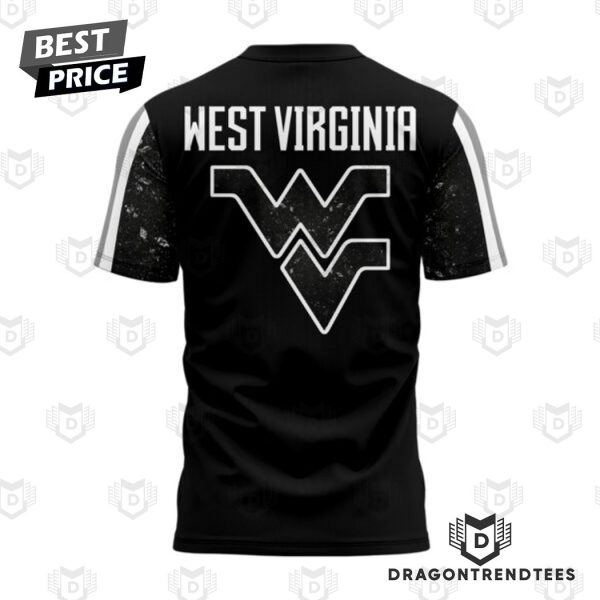 West Virginia Mountaineers Untouchable Black 3D T-Shirt