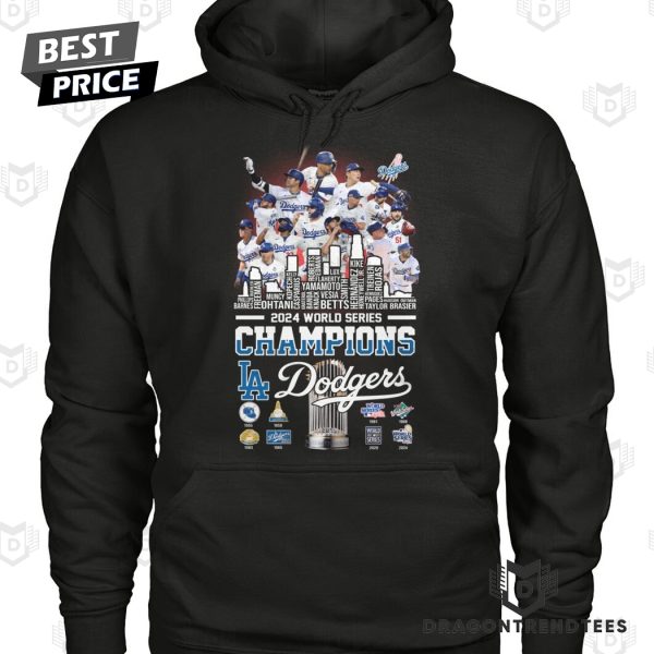 World Series 2024 Champions Los Angeles Dodgers Unisex T-Shirt