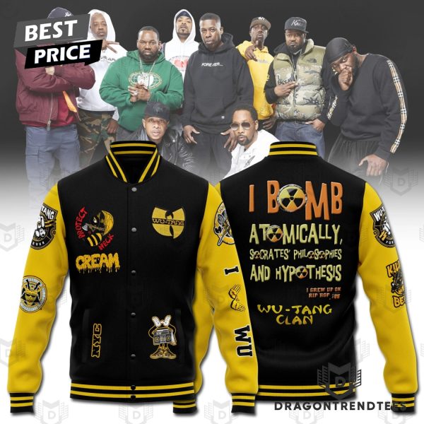 Wu Tang Clan Protect Ya Neck Baseball Jacket