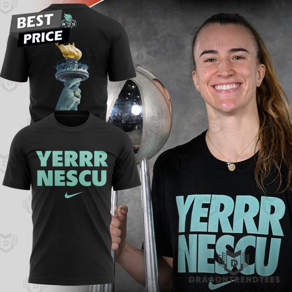 Yerrr Nescu New York Liberty Champions 3D T-Shirt