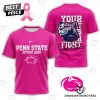 Your Fight Is Our Fight Tackle Cancer – Georgia Bulldogs 3D T-Shirt – White