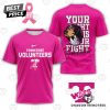 Your Fight Is Our Fight Tackle Cancer – Penn State Nittany Lions 3D T-Shirt – White