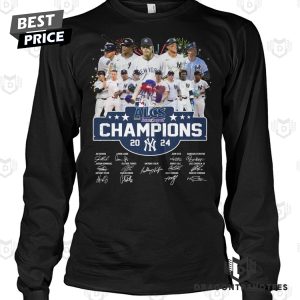 ALCS Champions 2024 New York Yankees Signature Unisex T-Shirt