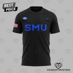 SMU Mustangs Football For Fans 3D T-Shirt