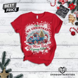 Ole Miss Rebels It The Most Wonderful Time Of The Year Pajamas Set