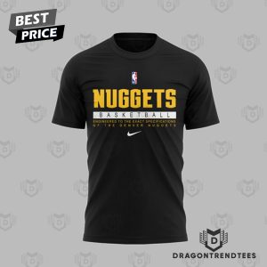 Denver Nuggets Basketball Black 3D T-Shirt