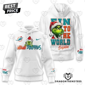 The Grinch x Miami Dolphins Fin To The World Hoodie