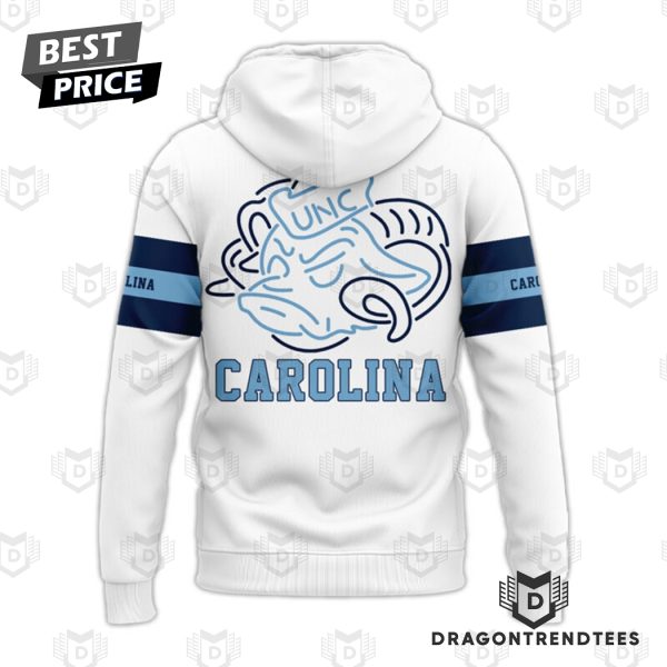 2024-2025 North Carolina Tar Heels Football Design Hoodie – White