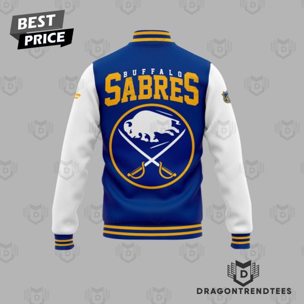 2024 Buffalo Sabers Hockey Baseball Jacket