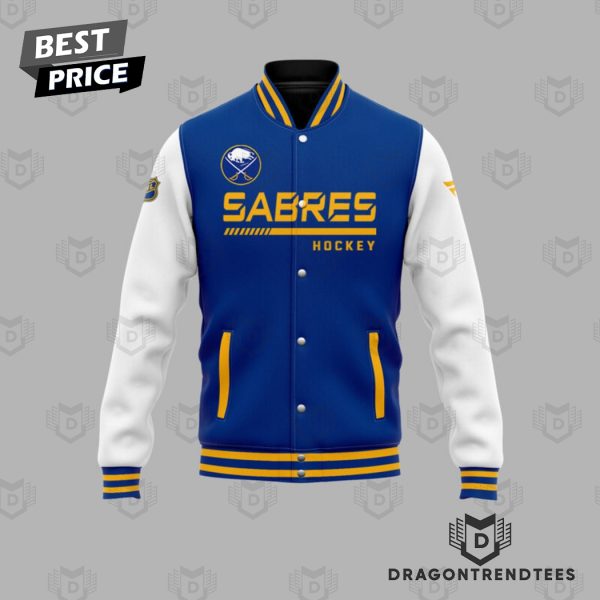 2024 Buffalo Sabers Hockey Baseball Jacket