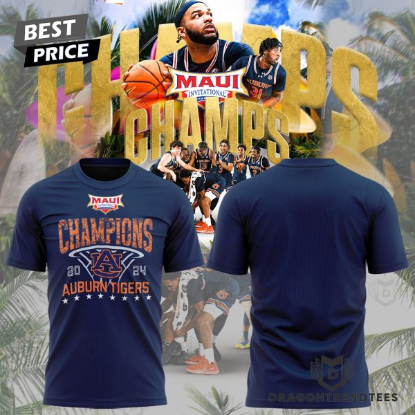 2024 Champions Auburn Tigers Mens Basketball Unisex T-Shirt