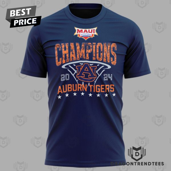 2024 Champions Auburn Tigers Mens Basketball Unisex T-Shirt