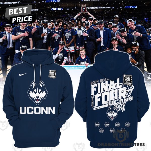 2024 Final Four Uconn Huskies Men Basketball Hoodie