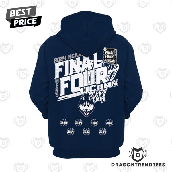 2024 Final Four Uconn Huskies Men Basketball Hoodie