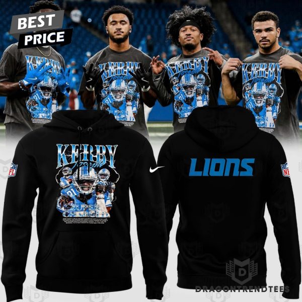 2024 Kerby Zuper Charged Detroit Lions Hoodie